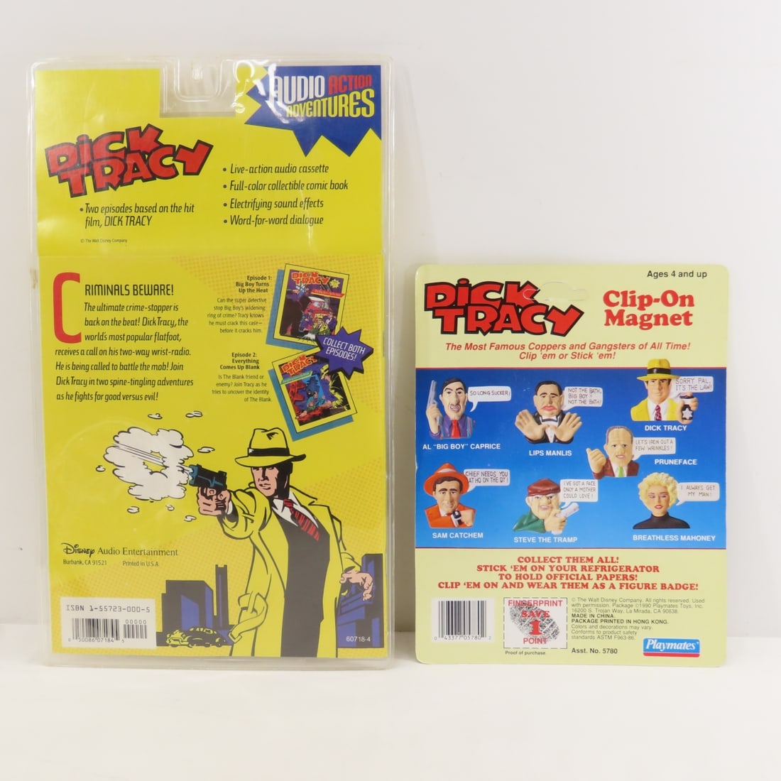1990's ERTL & Playmates Dick Tracy Toys in Package - 7