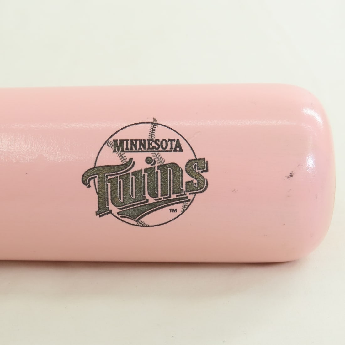 Mike Redmond #55 MN Twins Signed Baseball Bat - 3