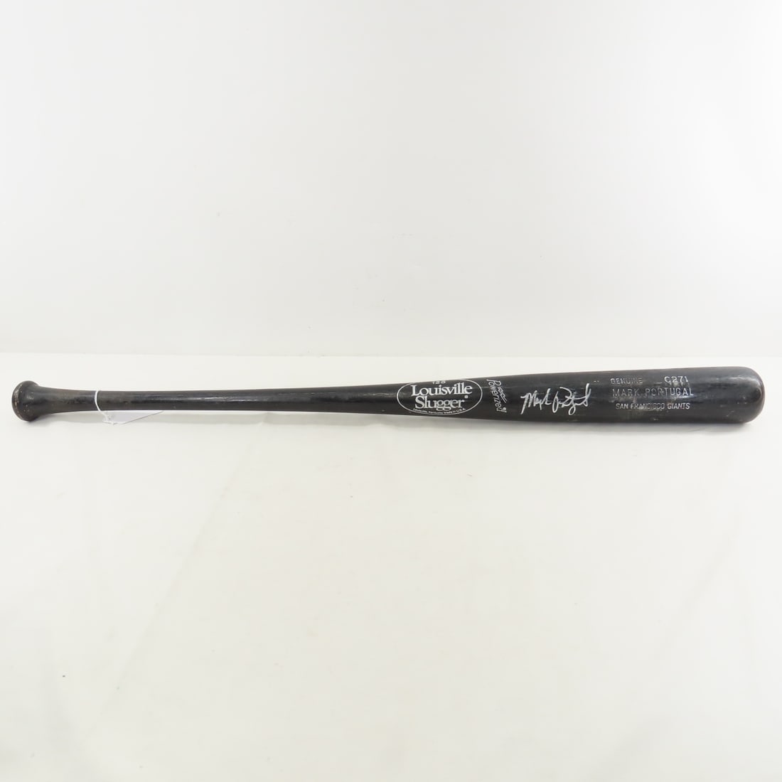 Mark Portugal SF Giants Signed Baseball Bat - 5