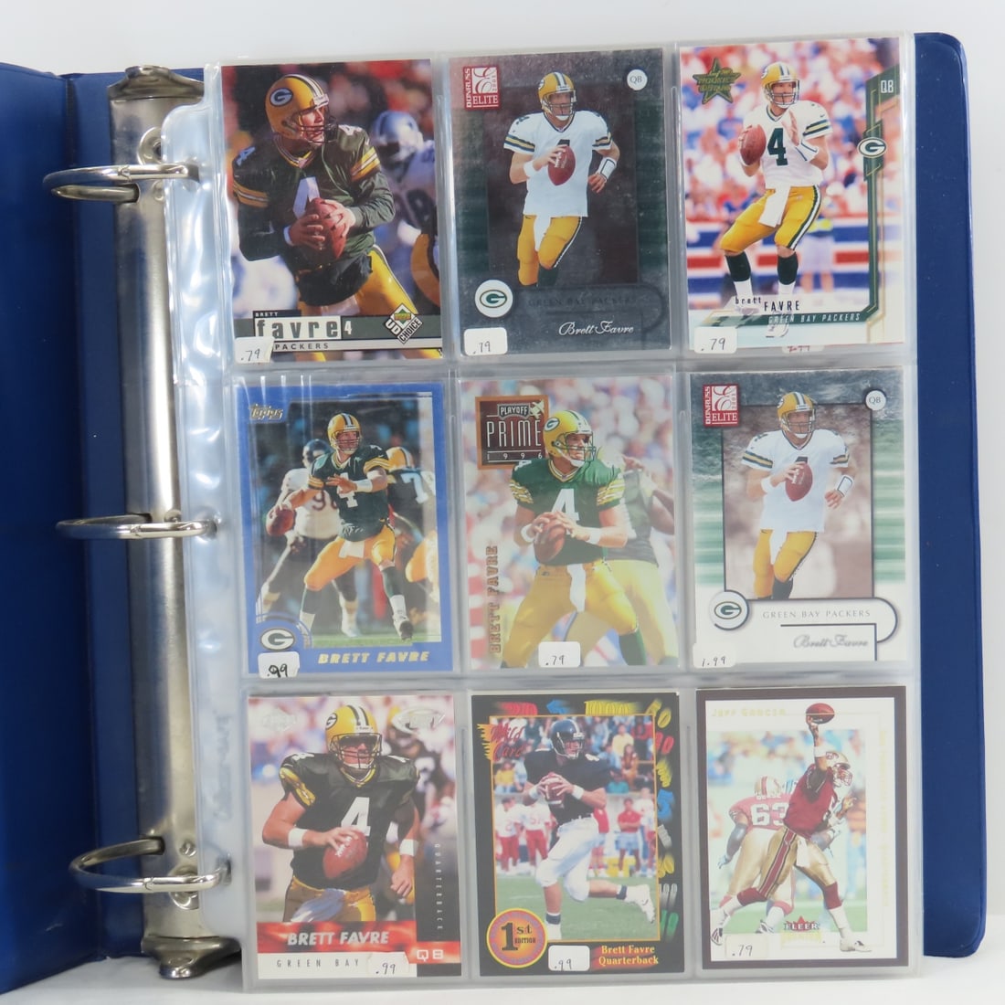 1990's Lose Football Cards & Graded Culpepper - 9