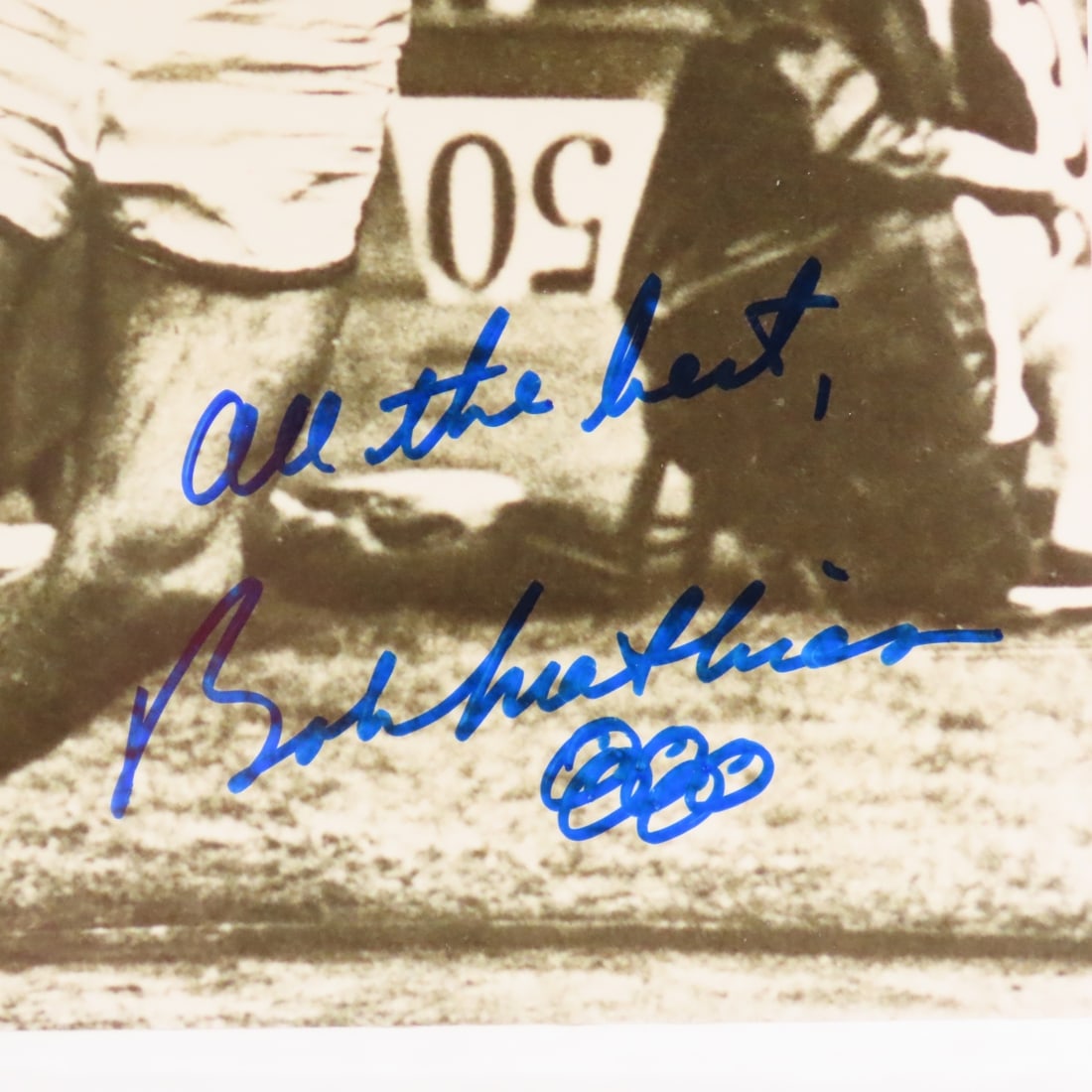 Bob Mathias Signed Photo & NHL Collectibles - 3
