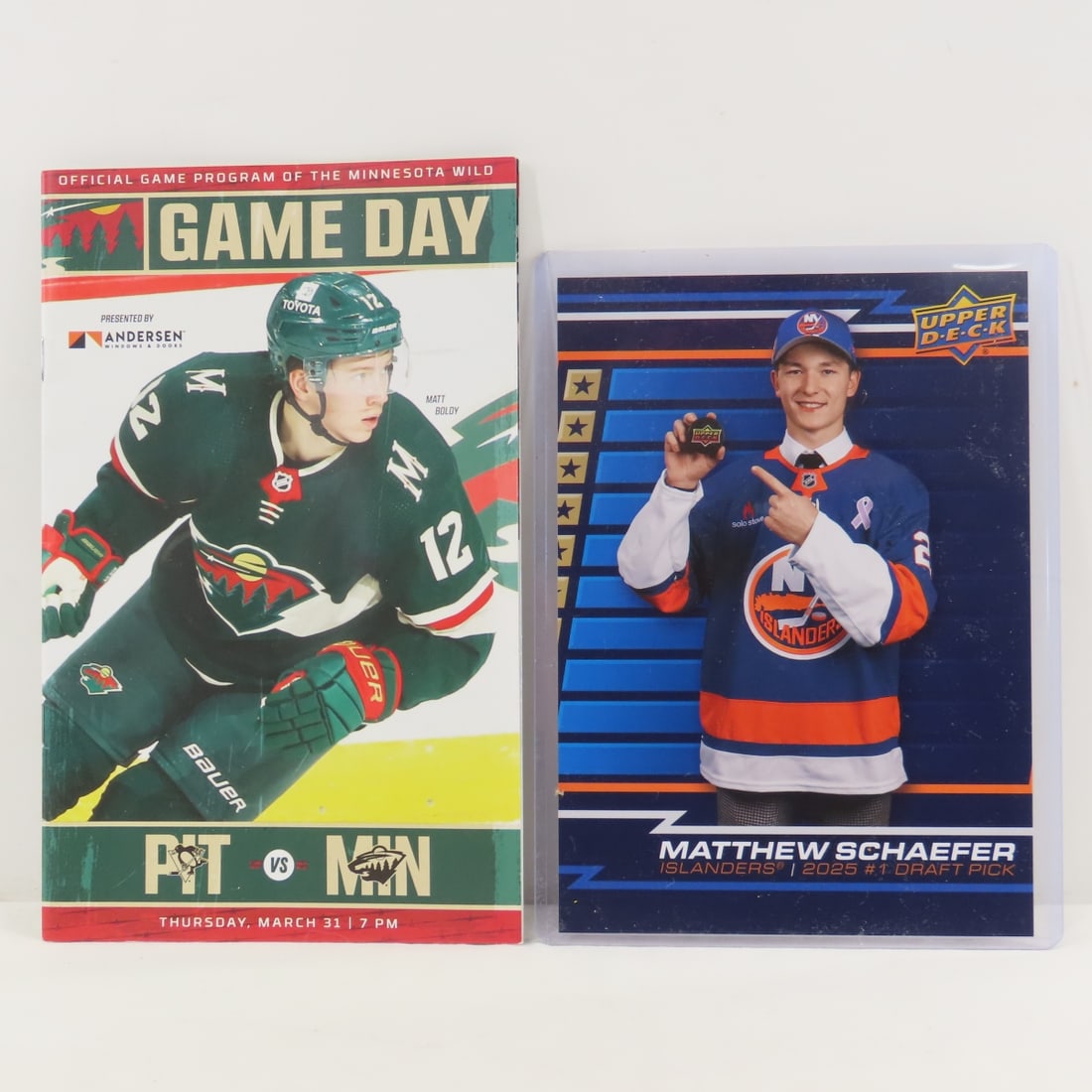 Bob Mathias Signed Photo & NHL Collectibles - 5