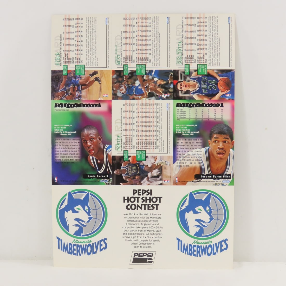 MN Timberwolves Bobbleheads, Tickets & More - 5