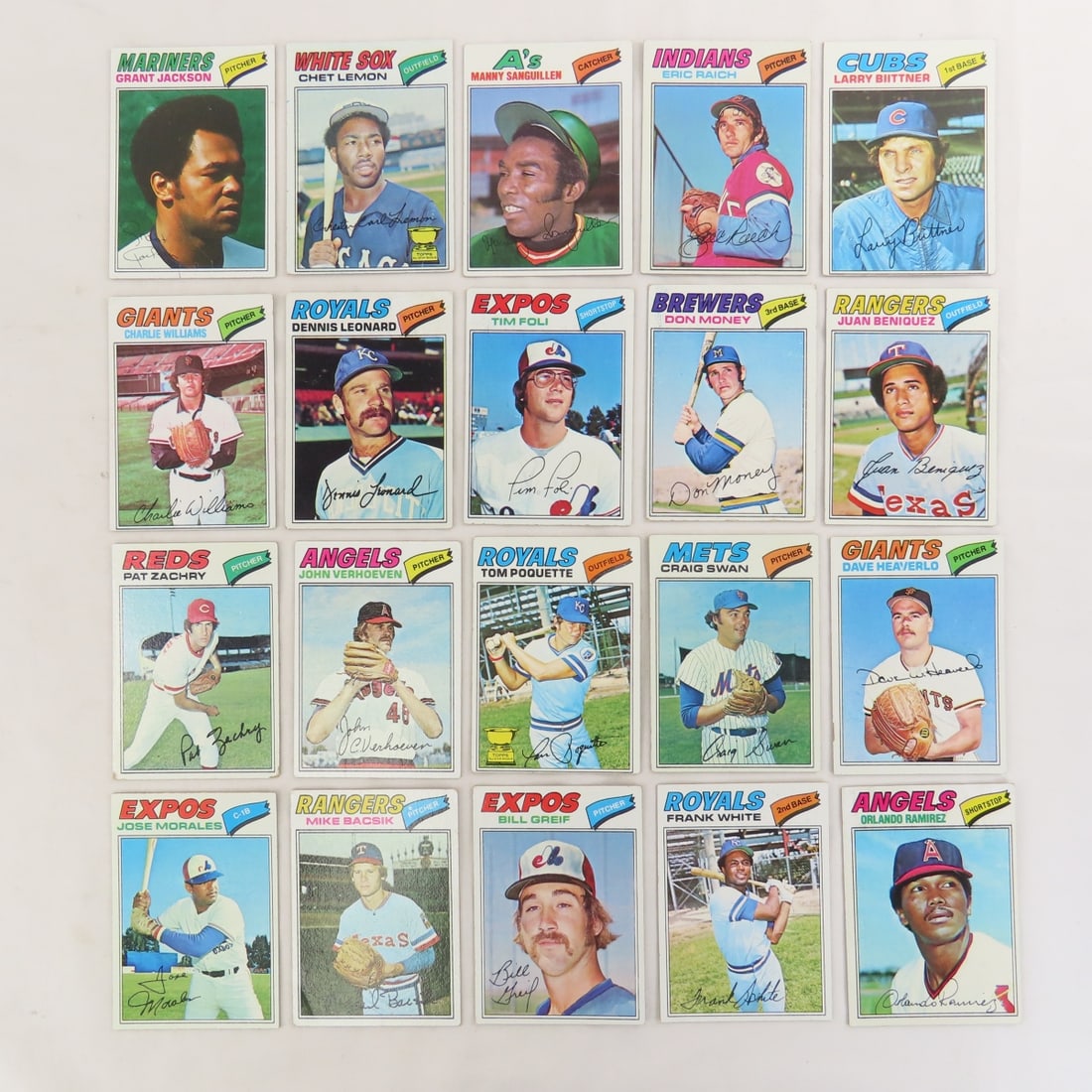 500+ 1976-79 Topps Baseball Cards - 7