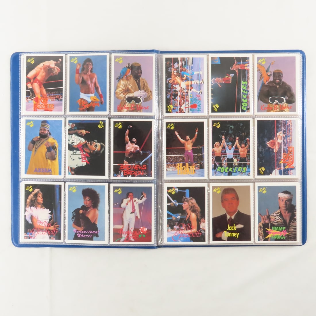 180 Sharp Wrestling Cards in Album- Andre, Hogan - 4