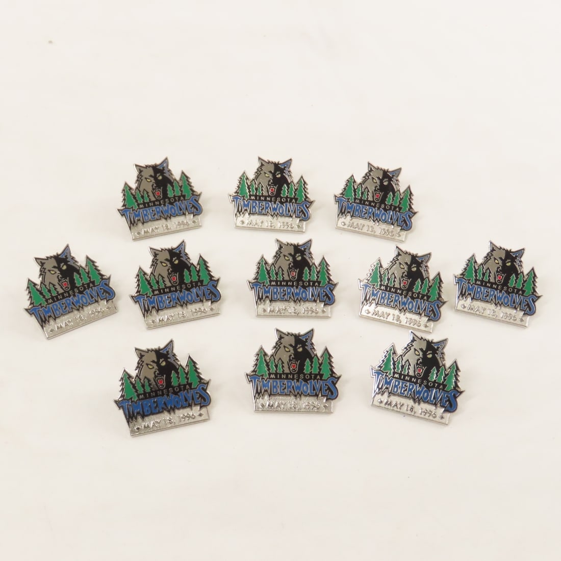 MN Timberwolves Bobbleheads, Tickets & Pins - 17