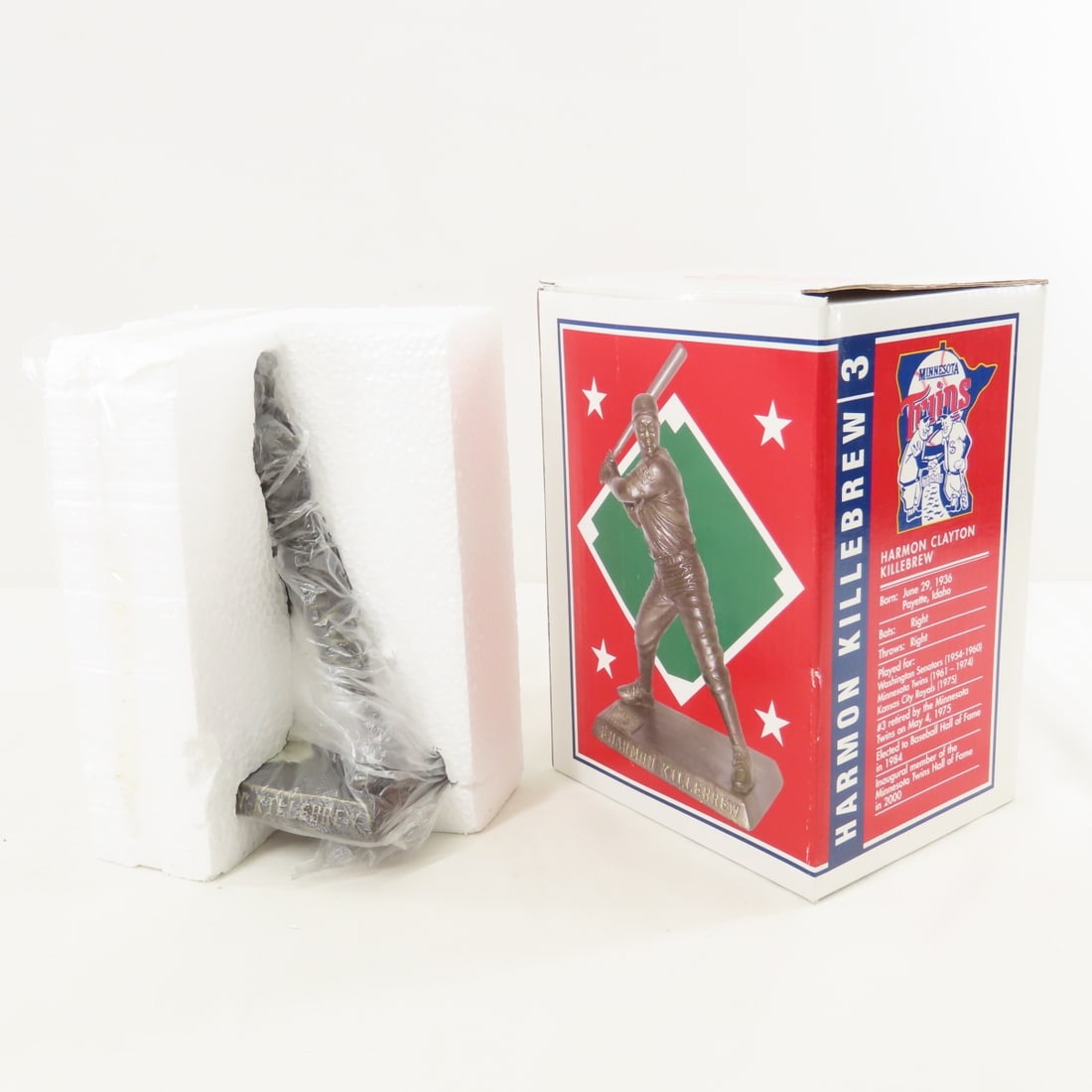 MN Twins Pepsi Statues, Bobbleheads & Bats - 10