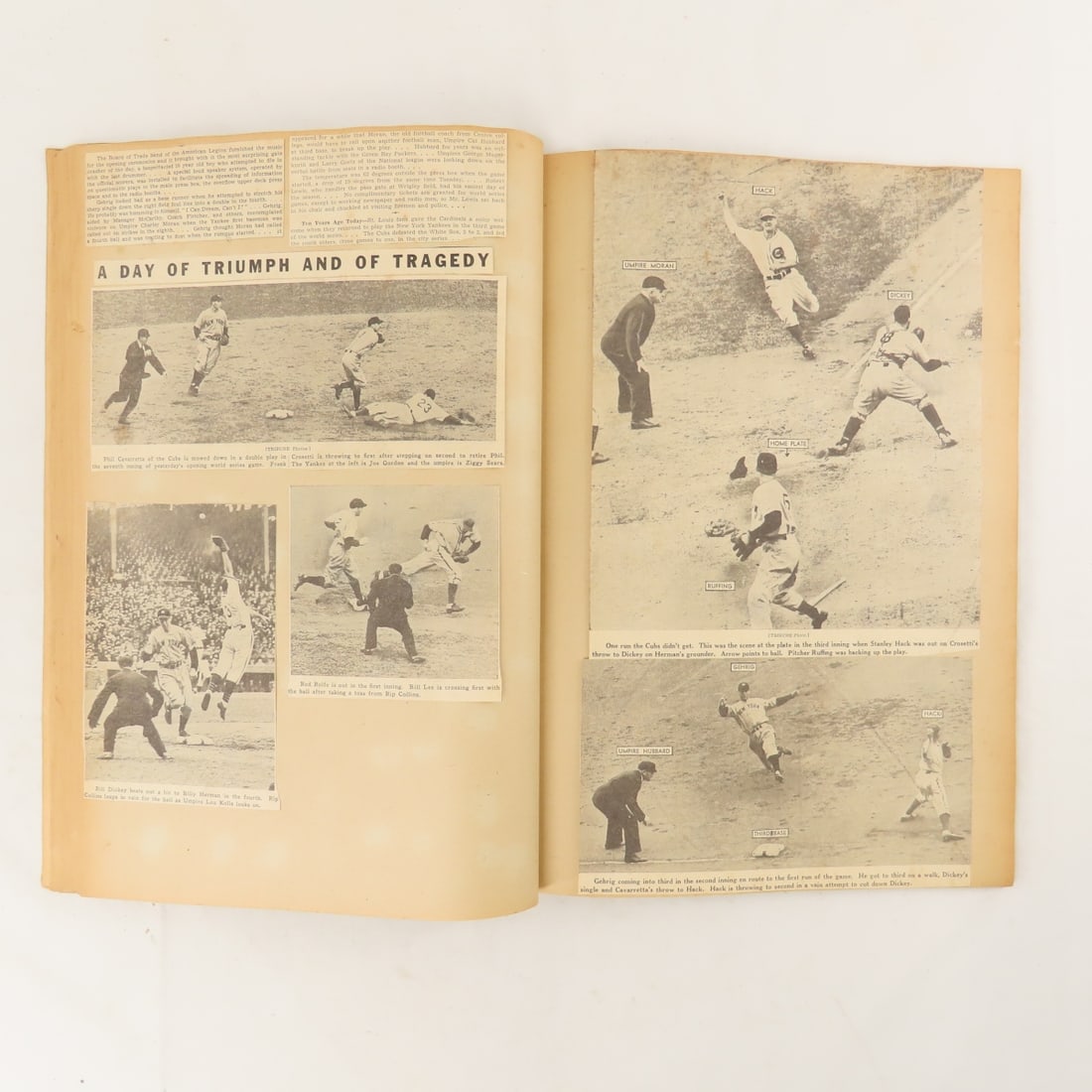 1934-1955 Baseball Scrapbooks- Gehrig and others - 12