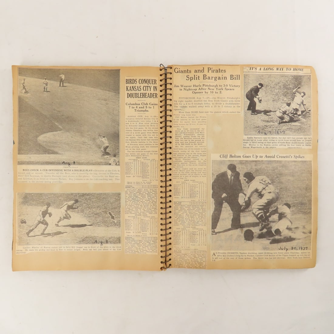 1934-1955 Baseball Scrapbooks- Gehrig and others - 17