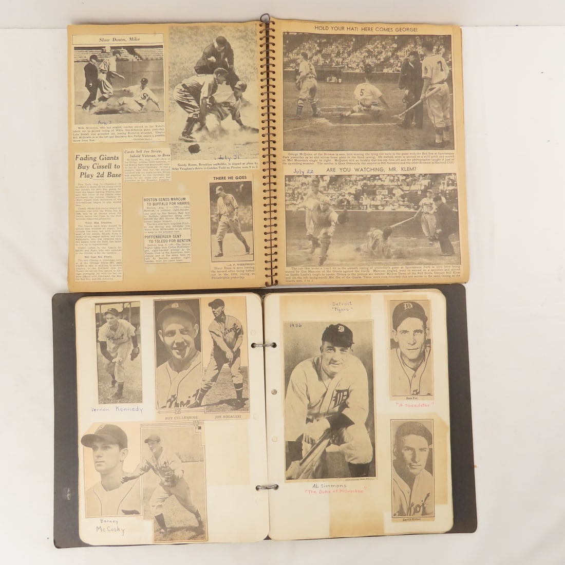 1934-1955 Baseball Scrapbooks- Gehrig and others - 20