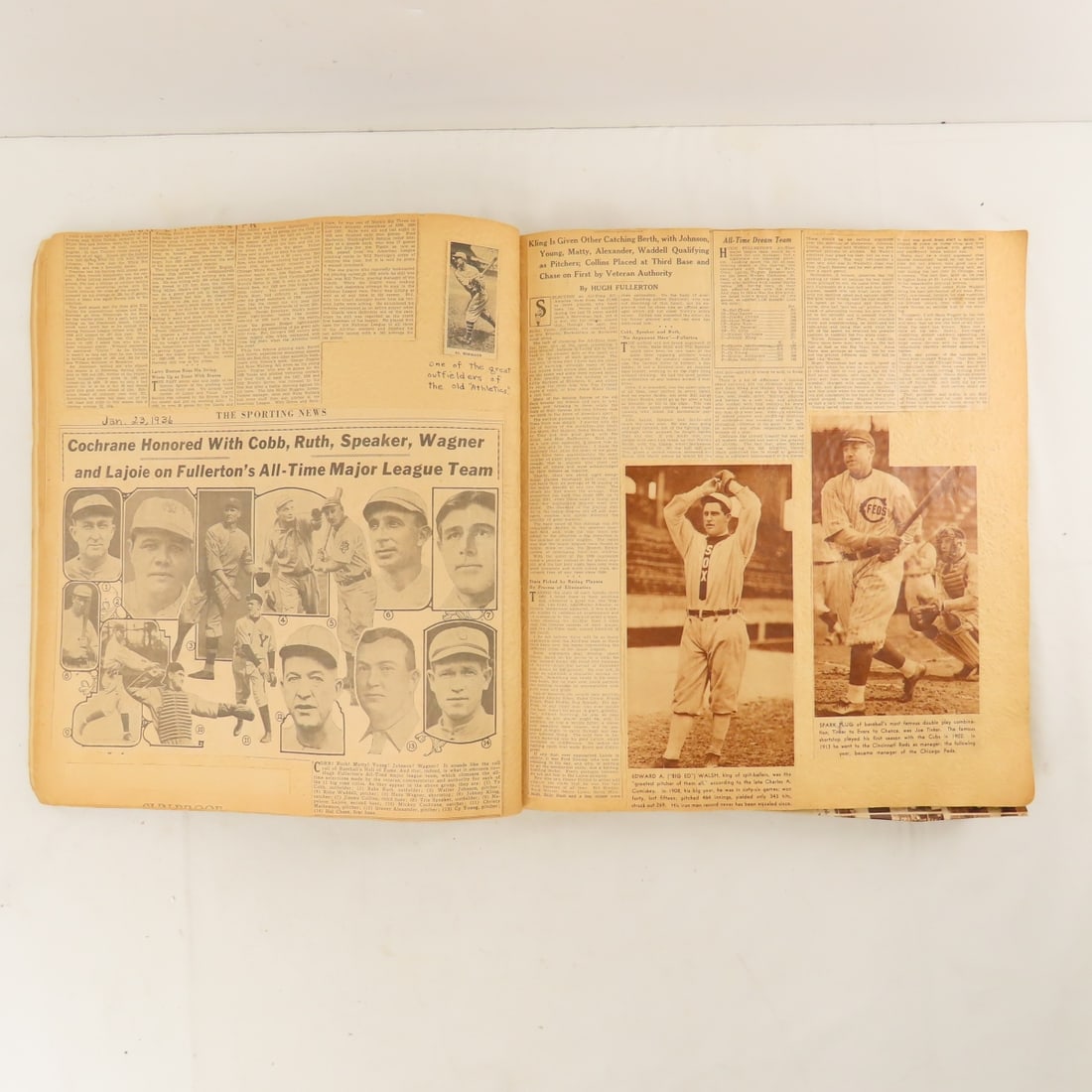 1934-1955 Baseball Scrapbooks- Gehrig and others - 3