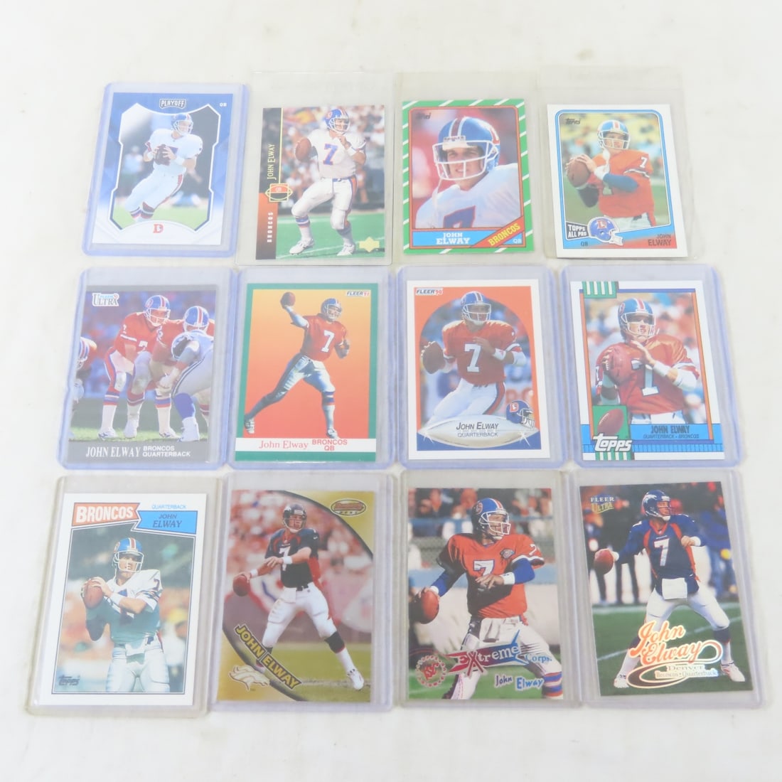 50 John Elway Football Cards with 1991 SGC MINT 96 - 2