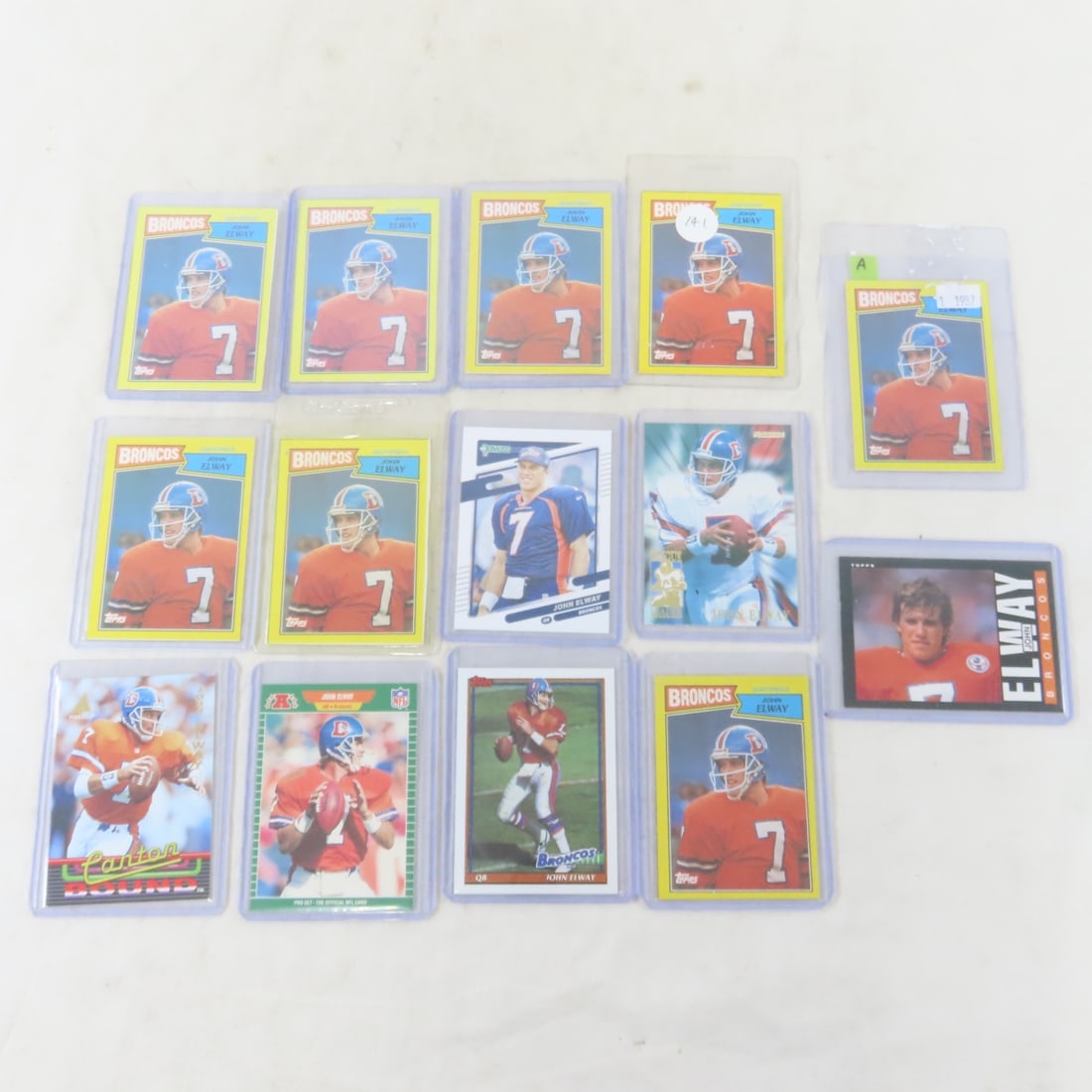 50 John Elway Football Cards with 1991 SGC MINT 96 - 8