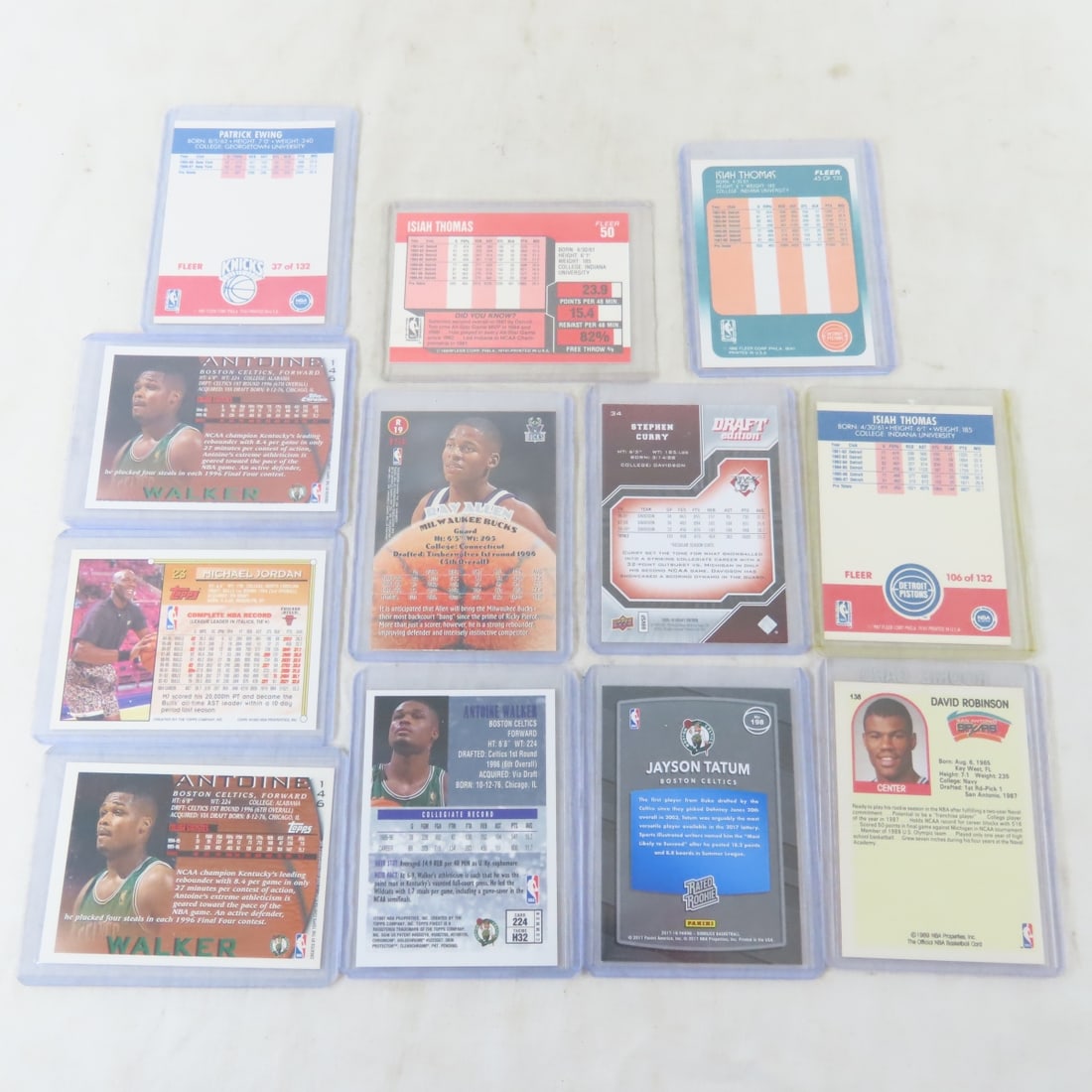 35+ 1980s & 90s Star Basketball Cards, 1 PSA 8 - 5