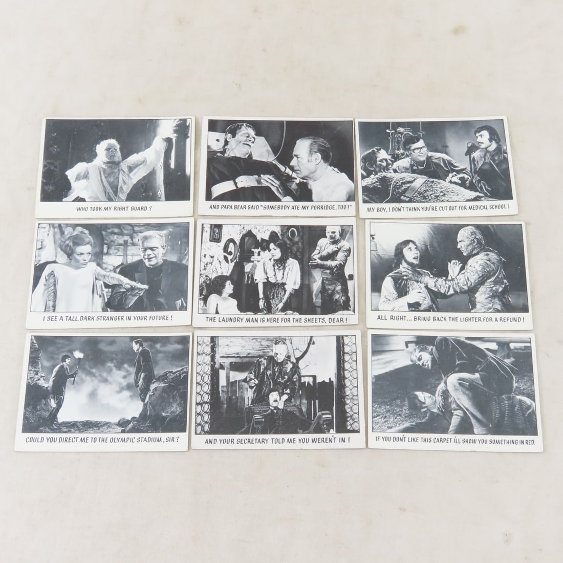 1966 Get Smart & 1973 You'll Die Laughing Cards - 10