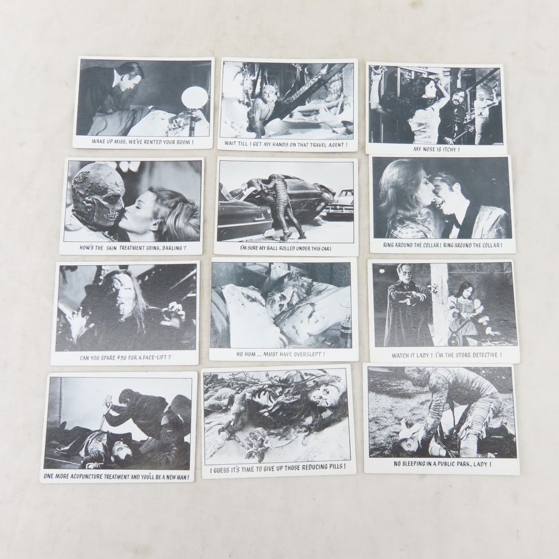 1966 Get Smart & 1973 You'll Die Laughing Cards - 5