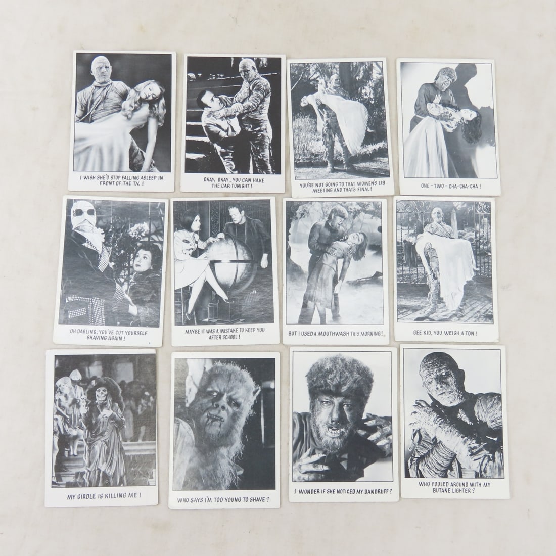 1966 Get Smart & 1973 You'll Die Laughing Cards - 7