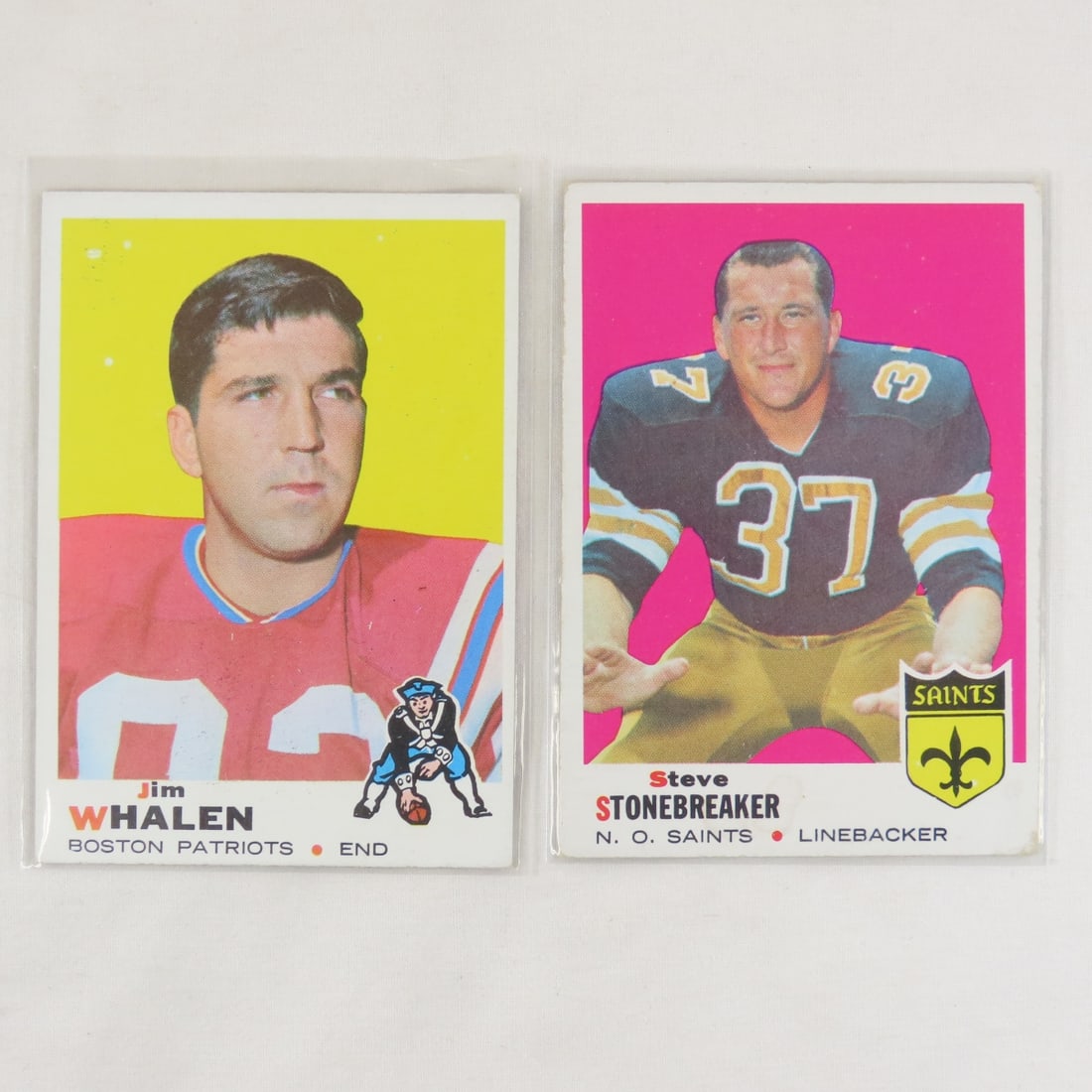 20 Assorted Vintage Football Cards 1955-78 - 10