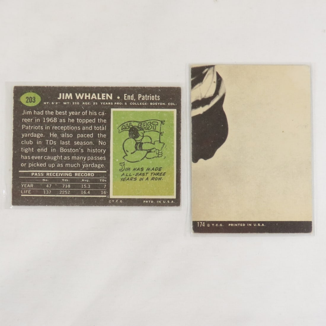 20 Assorted Vintage Football Cards 1955-78 - 11