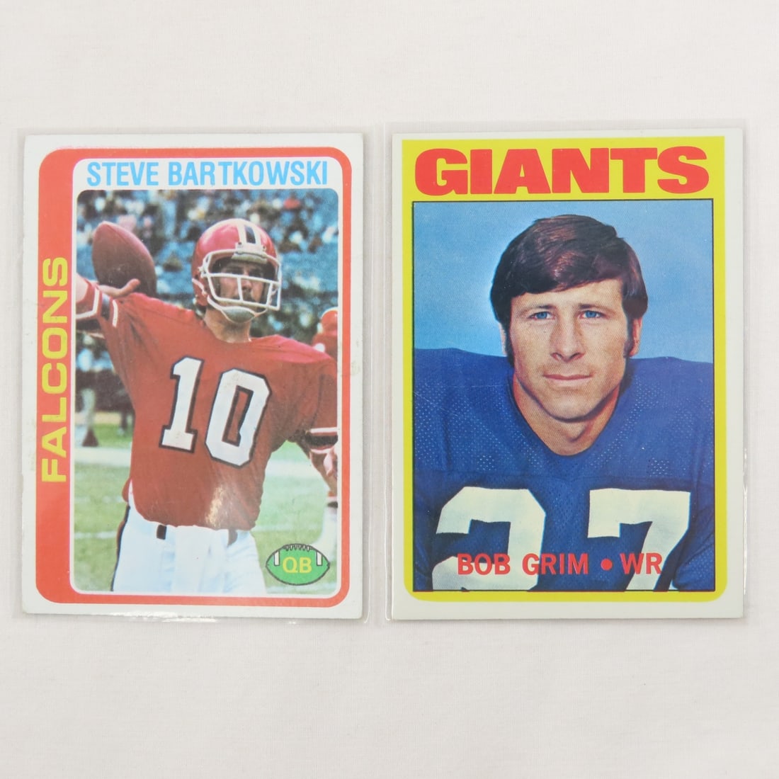 20 Assorted Vintage Football Cards 1955-78 - 4