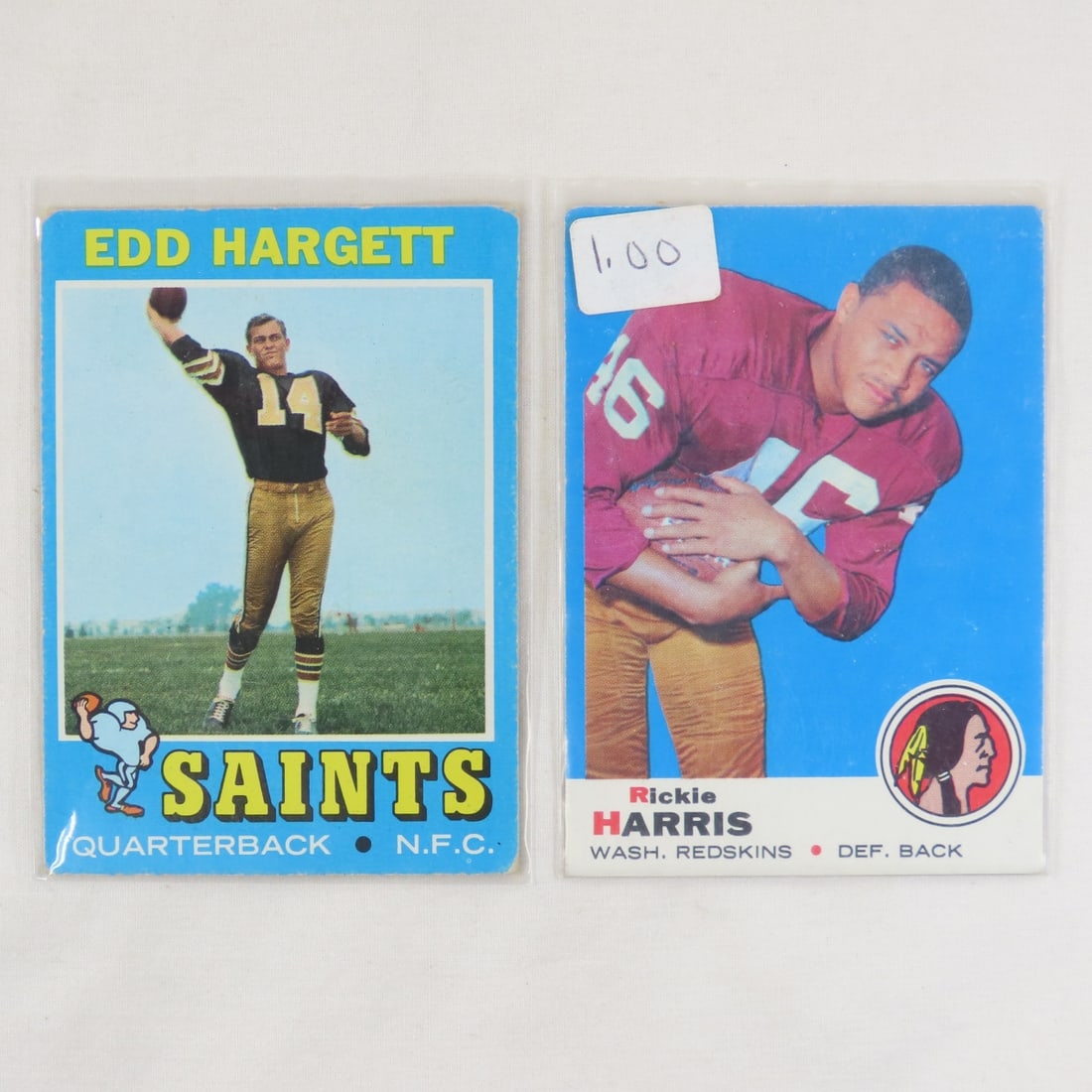 20 Assorted Vintage Football Cards 1955-78 - 8