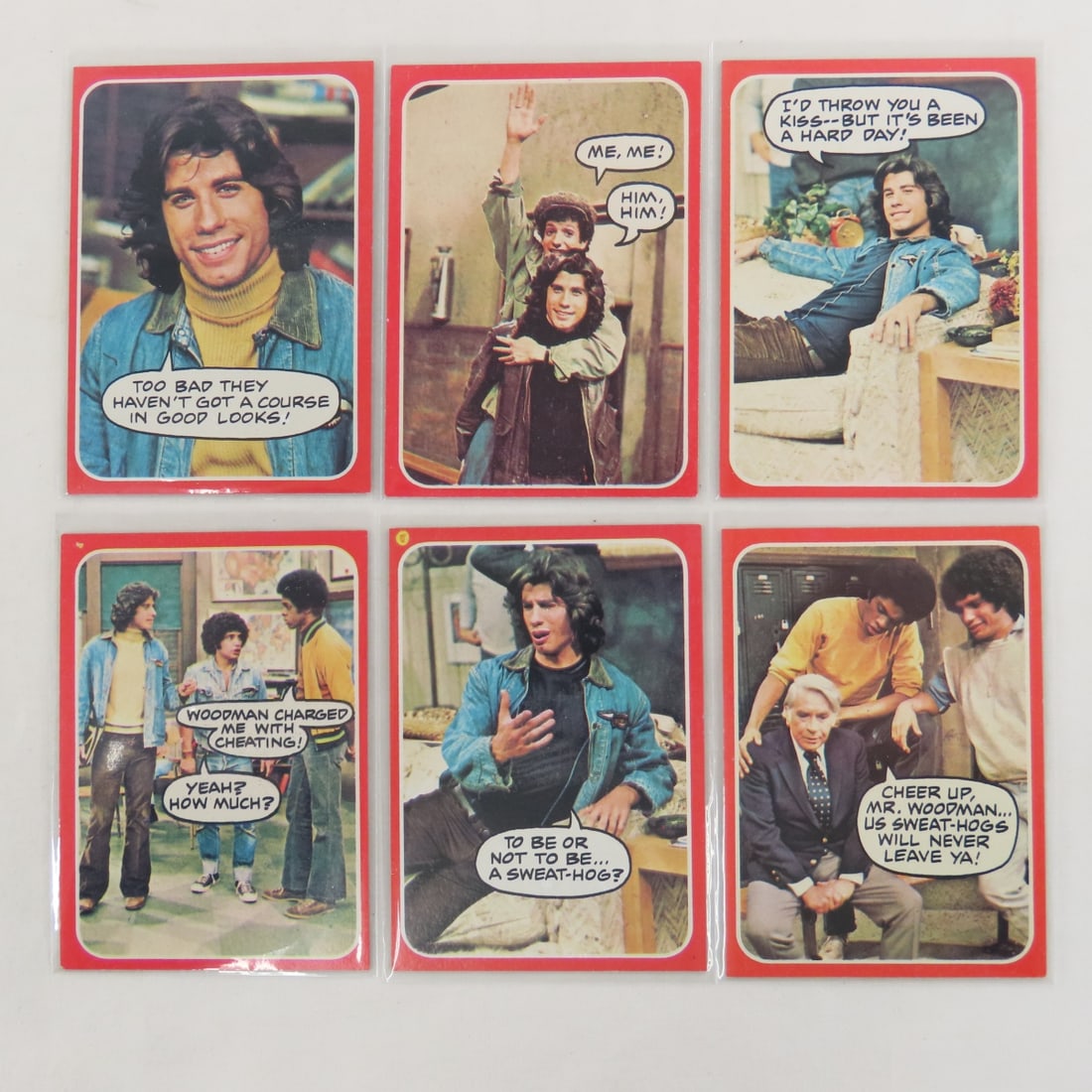 18 Welcome Back Kotter & 6 Good Times Cards - 2