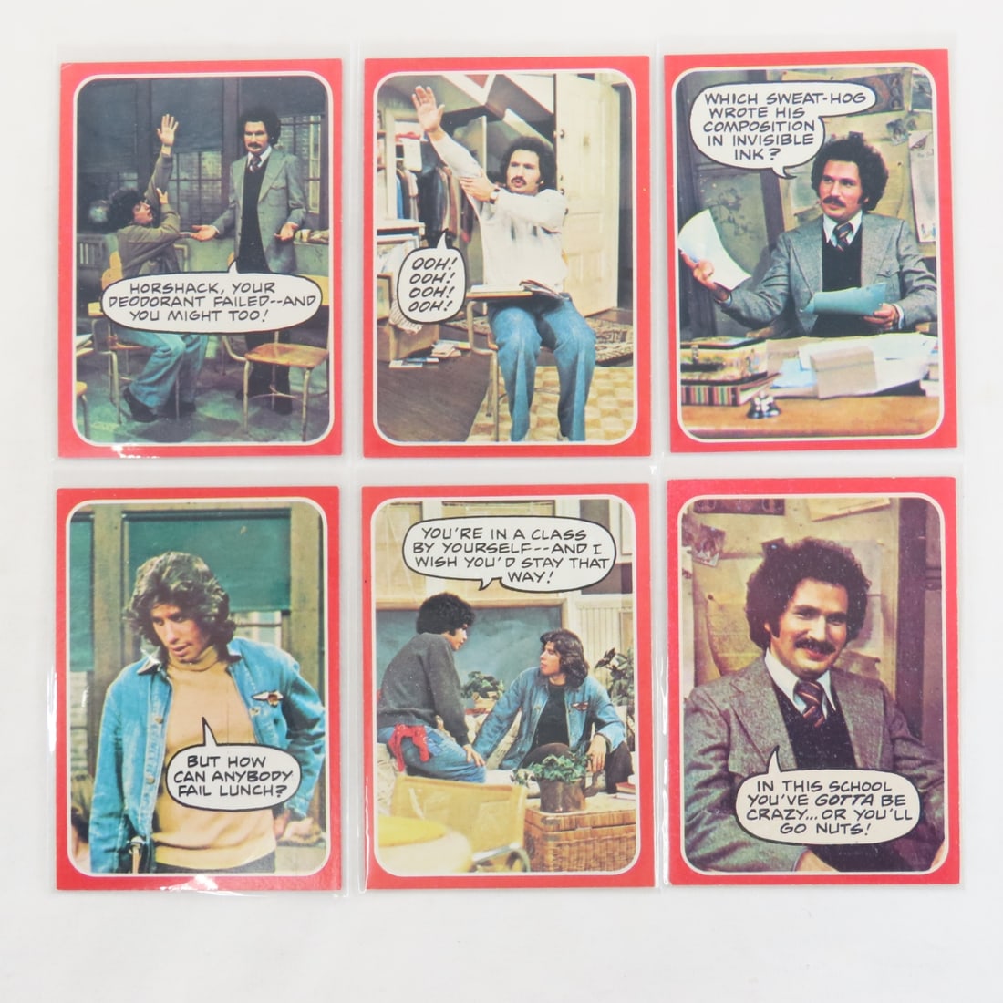 18 Welcome Back Kotter & 6 Good Times Cards - 4