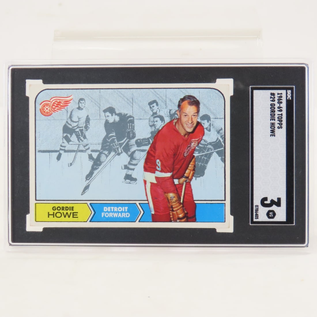 1968 Topps Gordie Howe #29 SGC 3 VG (1 of 3)