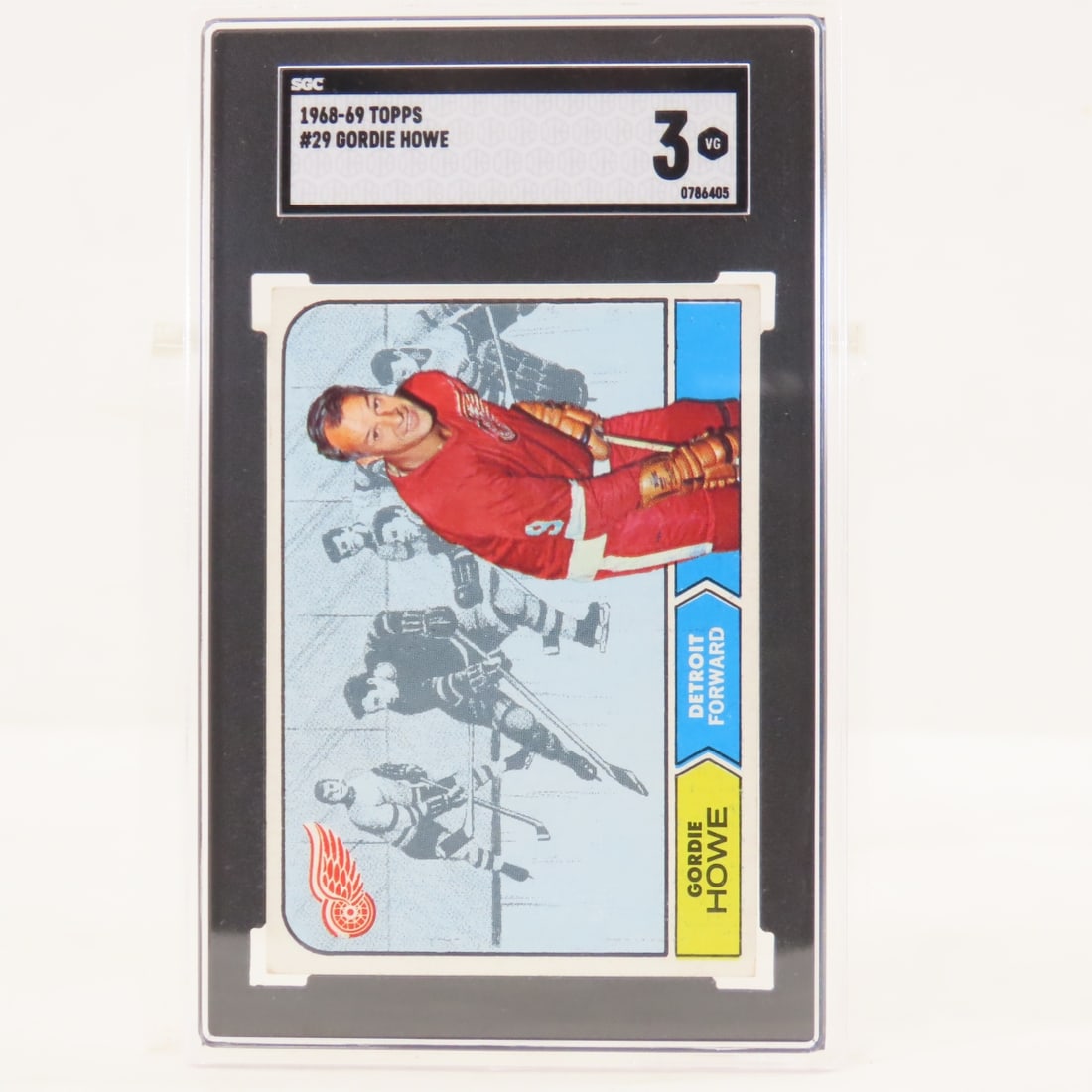 1968 Topps Gordie Howe #29 SGC 3 VG - 2