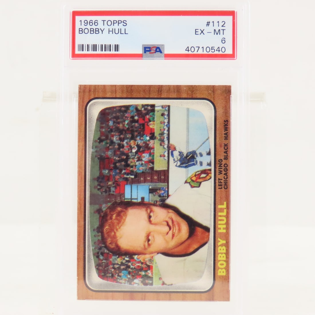 1966 Topps Bobby Hull #112 PSA 6 EX-MT - 2