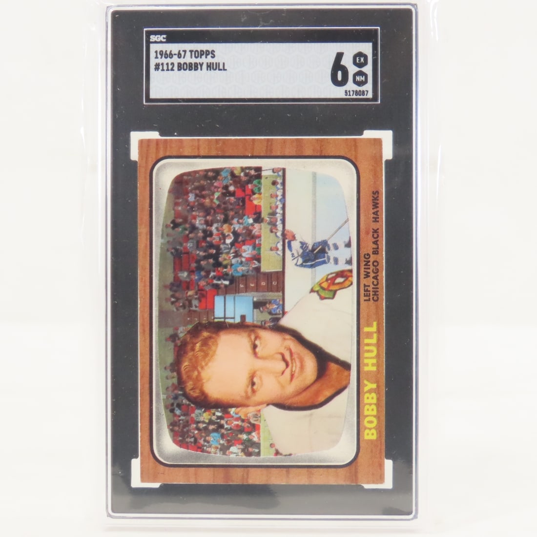 1966 Topps Bobby Hull #112 SGC 6 EX-NM - 2