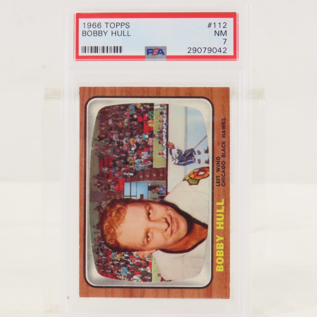 1966 Topps Bobby Hull #112 PSA 7 NM - 2