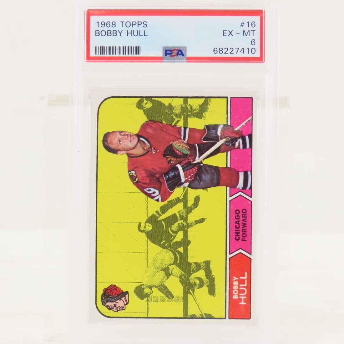 1966 Topps Bobby Hull #112 PSA 6 EX-MT - 2