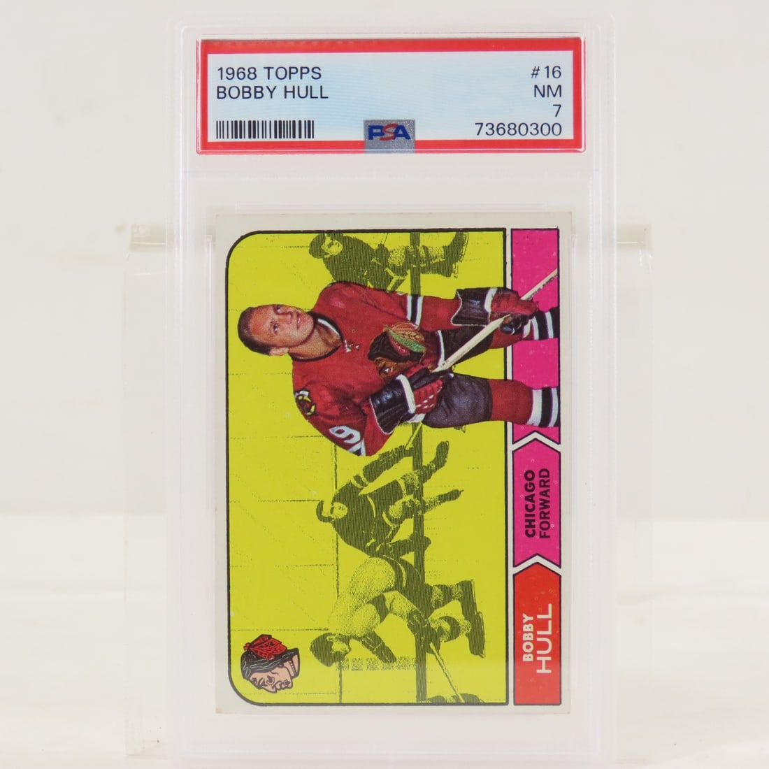 1966 Topps Bobby Hull #112 PSA 7 NM - 2