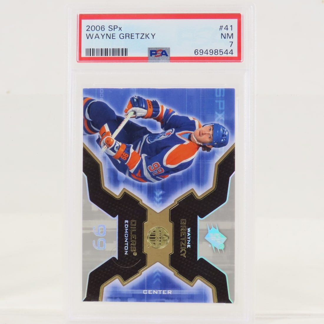 2006 SPx Wayne Gretzky #41 PSA 7 NM - 2