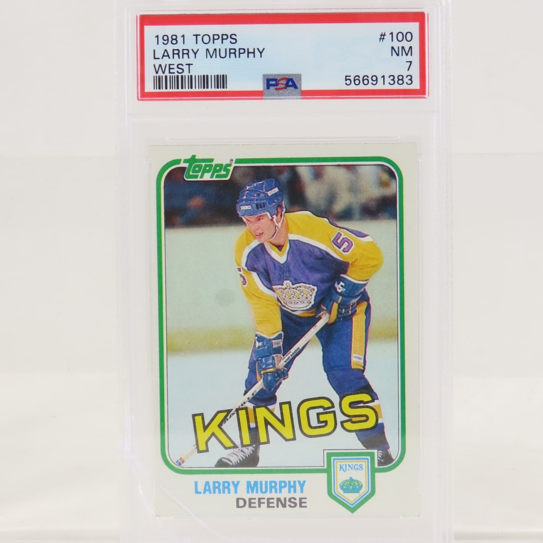 1981 Topps & 1987 O-PEE-CHEE Larry Murphy PSA - 2