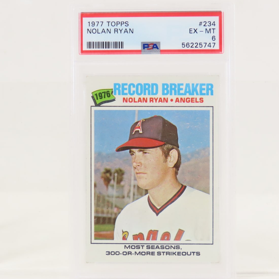 1977 & 1979 Topps Nolan Ryan Cards PSA 6 EX-MT - 2
