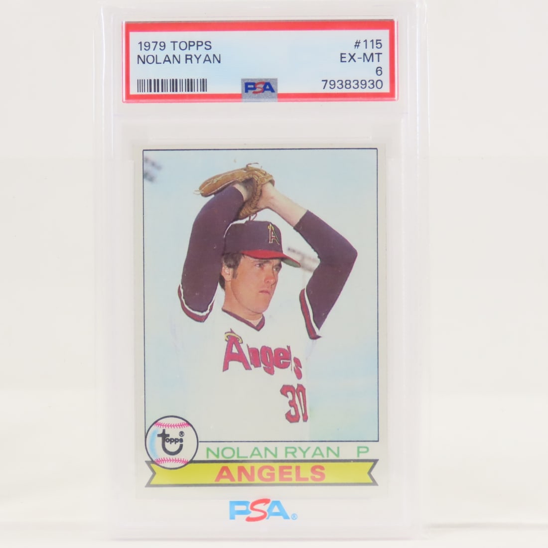 1977 & 1979 Topps Nolan Ryan Cards PSA 6 EX-MT - 4