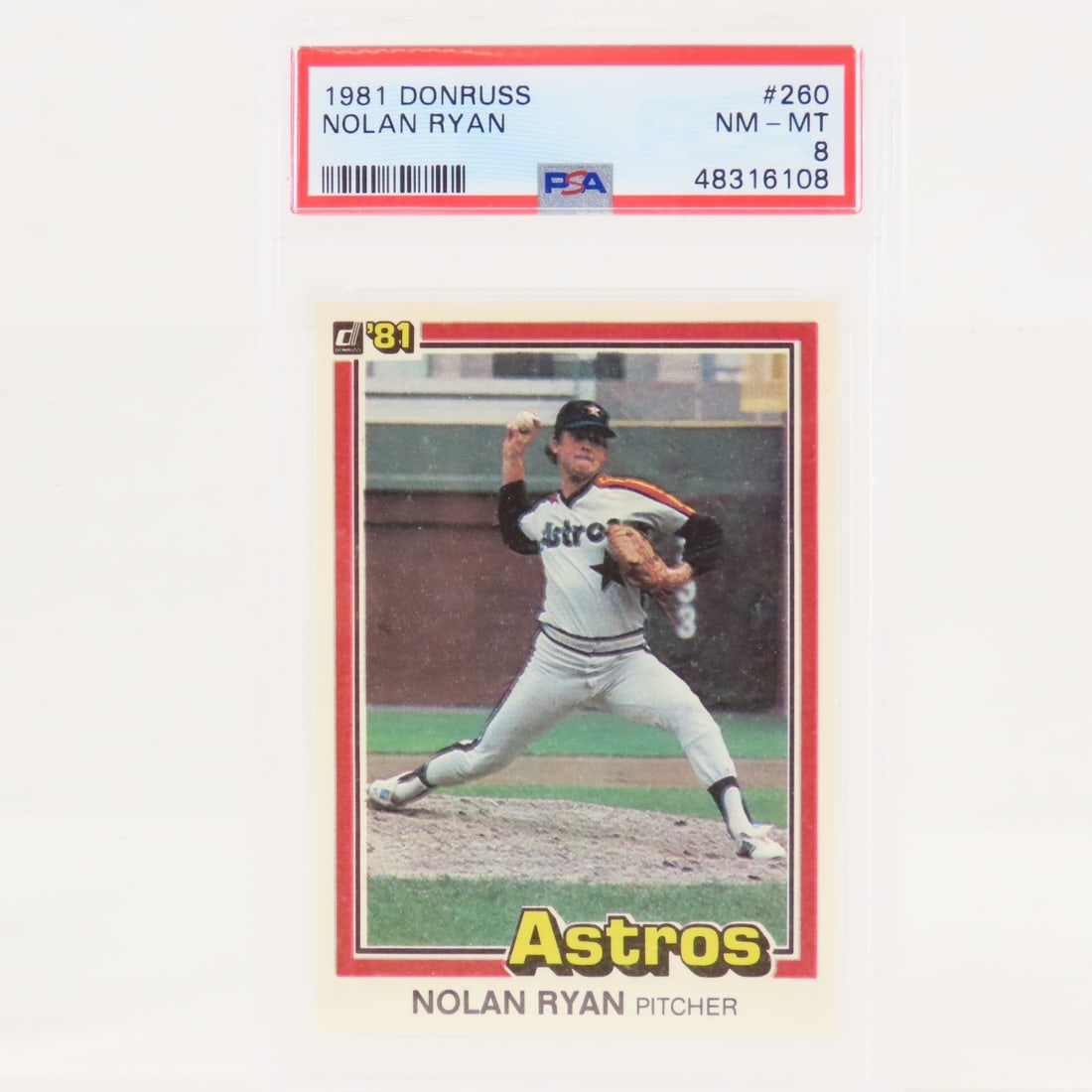 1981 Fleer & Donruss Nolan Ryan cards PSA 8 & 9 - 2