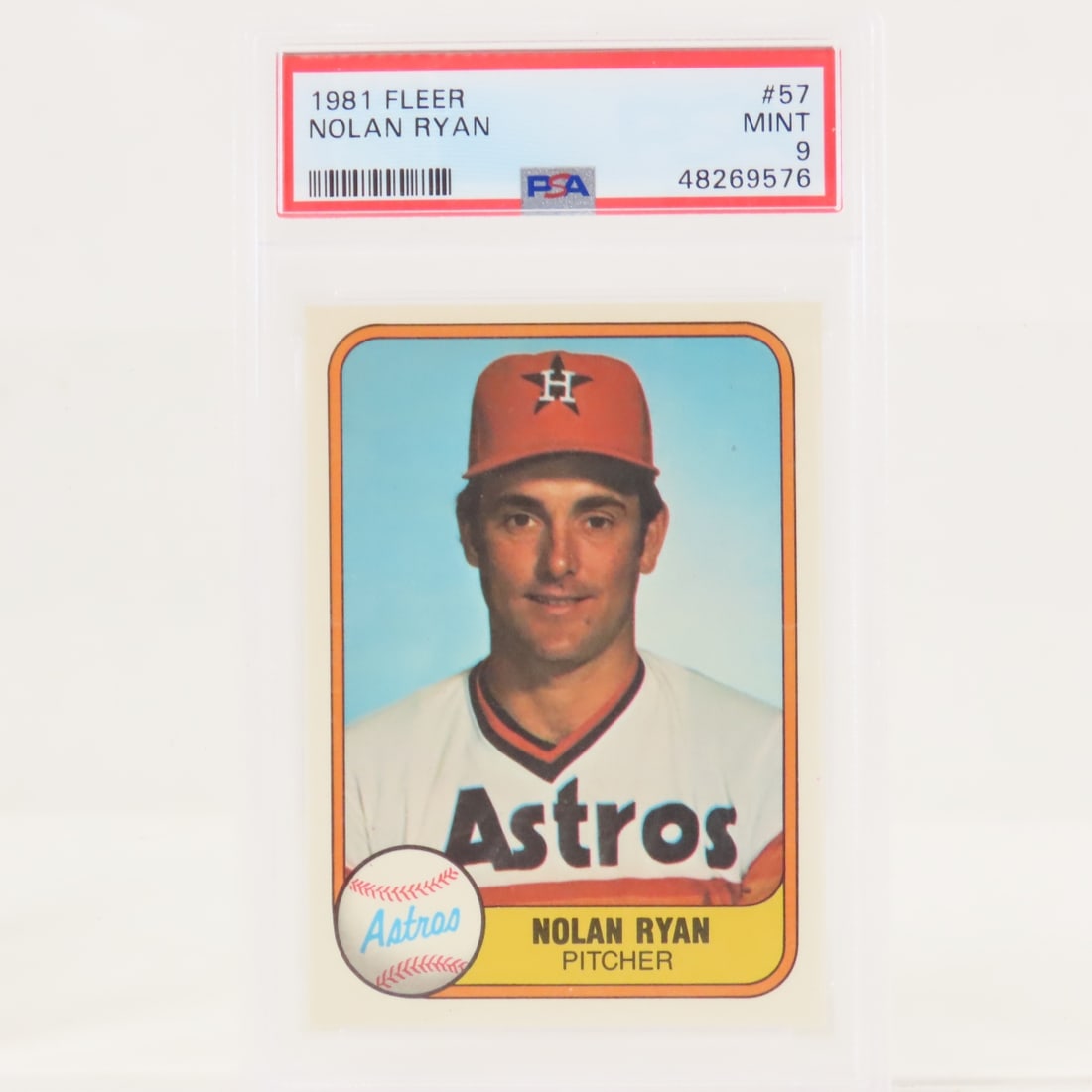 1981 Fleer & Donruss Nolan Ryan cards PSA 8 & 9 - 4