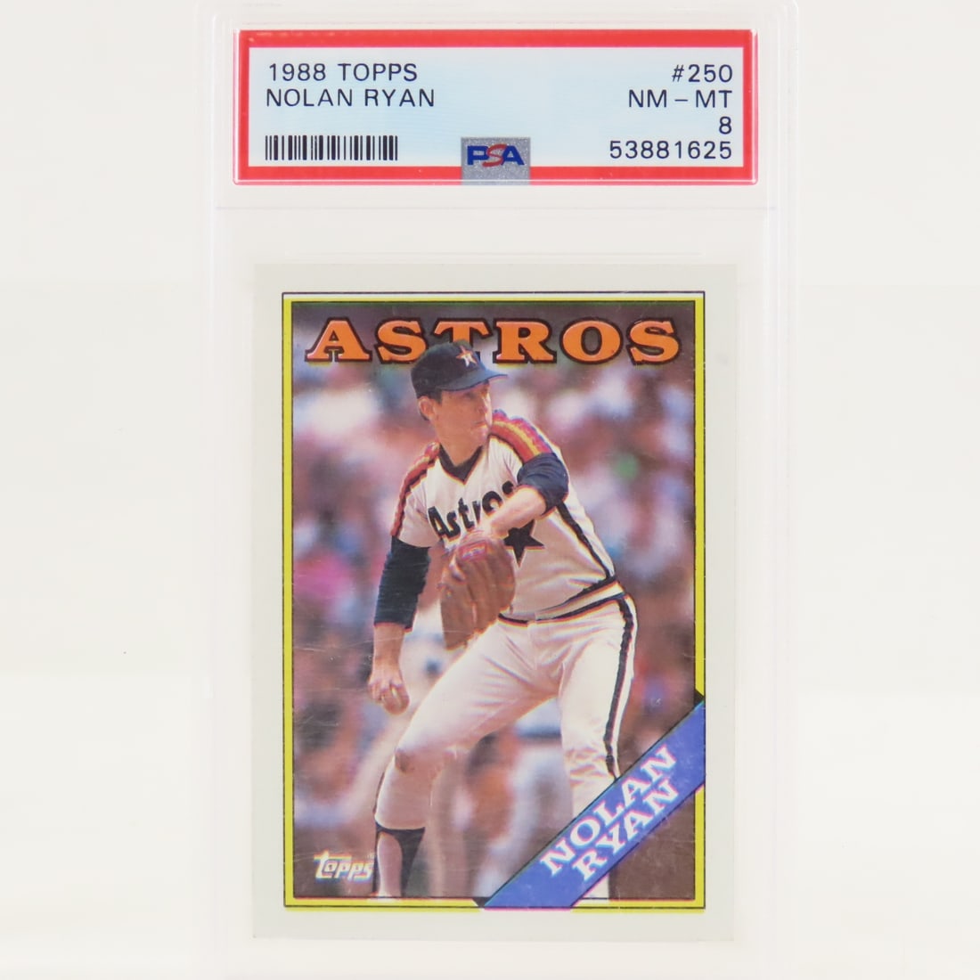 5 PSA Graded Nolan Ryan Cards 1988 Topps & Fleer - 4