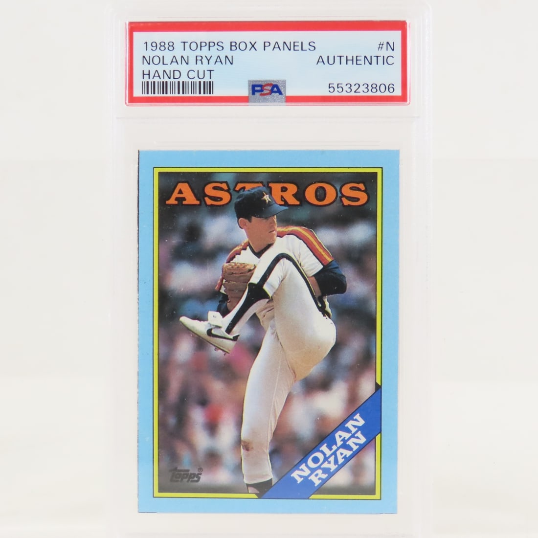 4 PSA Nolan Ryan Topps & OPC Box Panels 88-91 - 2