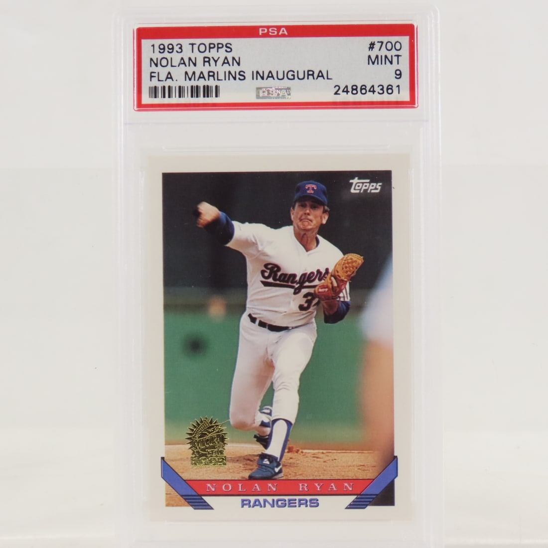 4 PSA & SGC Graded Nolan Ryan Cards 1989-2001 - 4