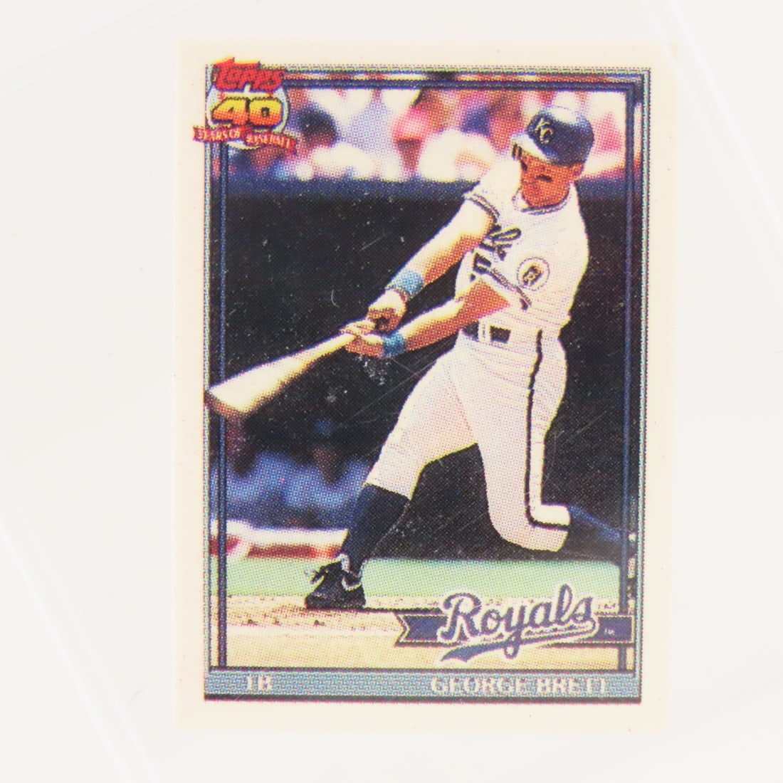 3 1991 Topps Micro George Brett #2 & #540 PSA - 11
