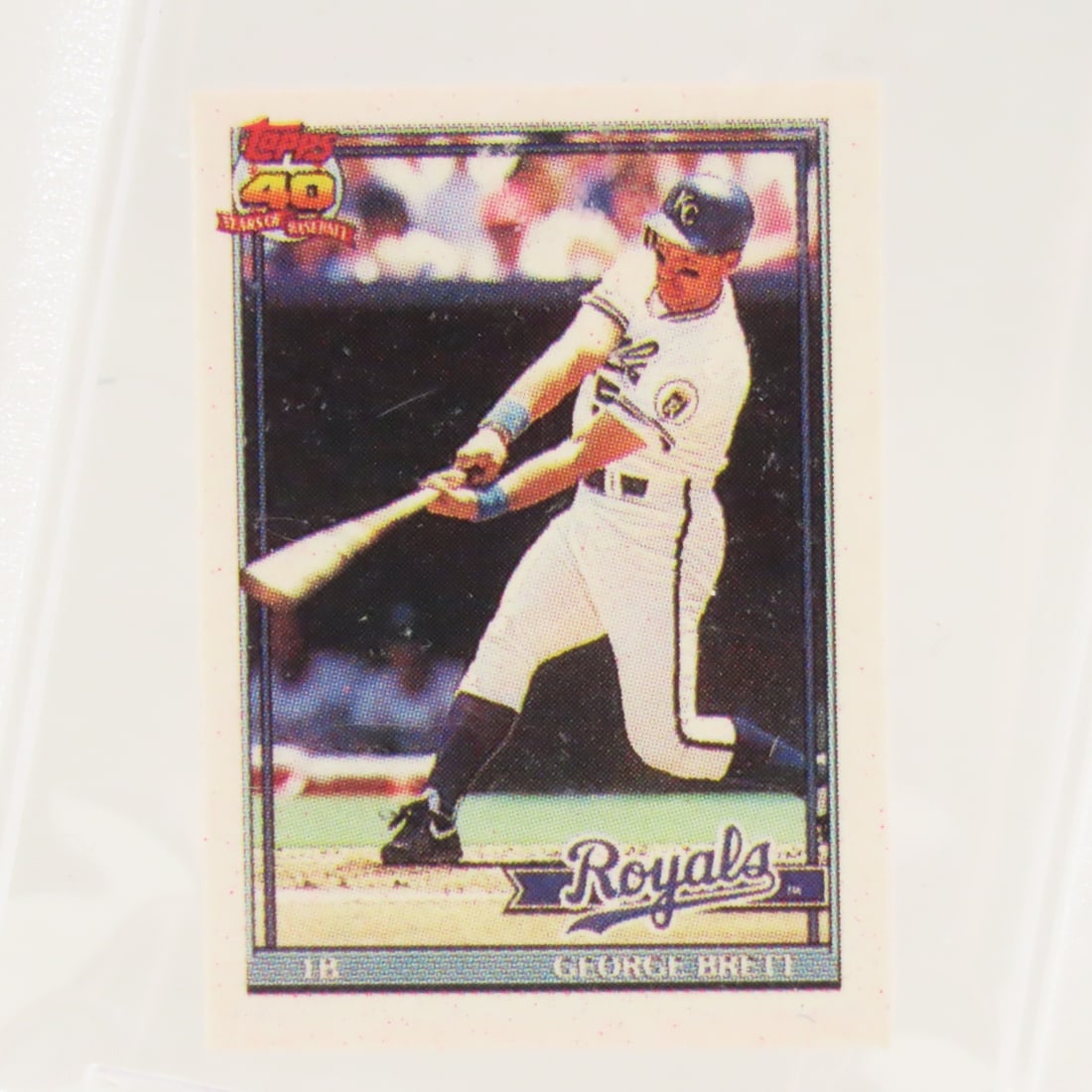 3 1991 Topps Micro George Brett #2 & #540 PSA - 7