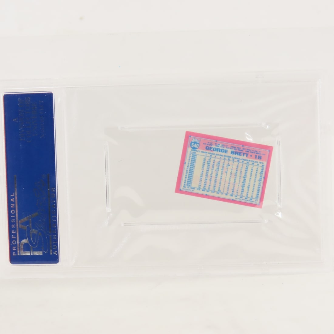 3 1991 Topps Micro George Brett #2 & #540 PSA - 8