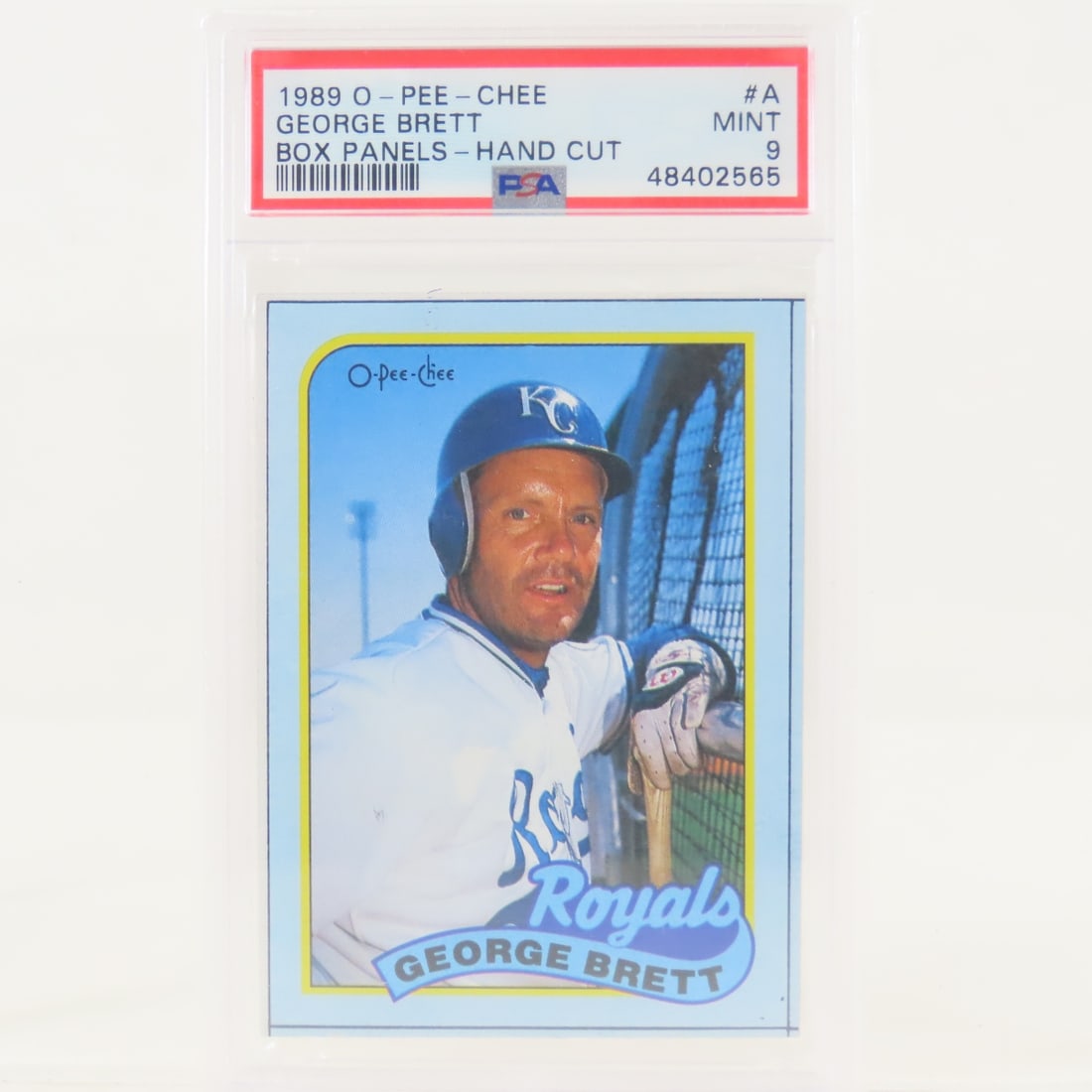 4 PSA Graded George Brett Cards 1989 & 1992 - 2