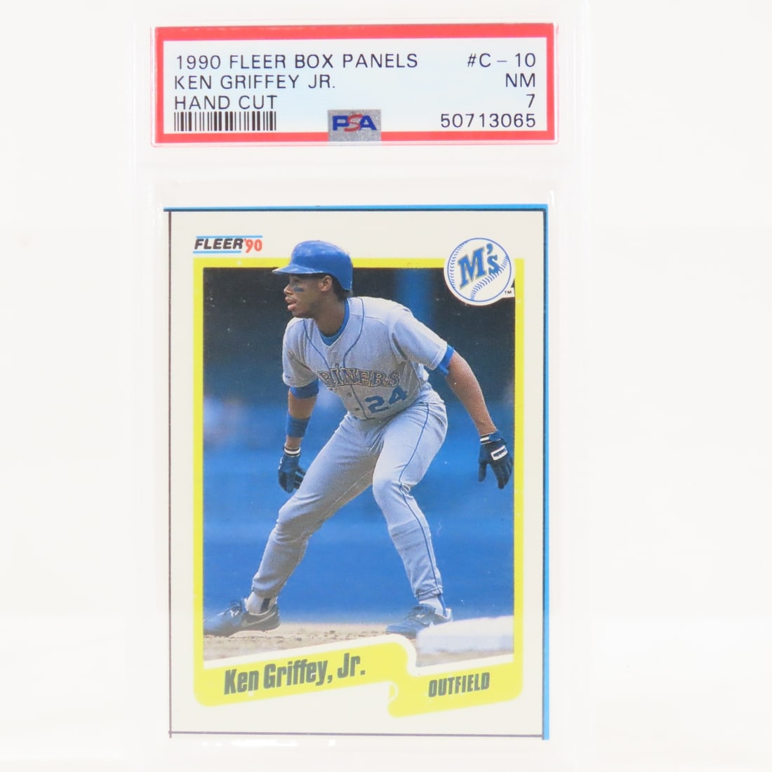 2 1990 Fleer Box Panels Ken Griffey Jr #C-10 PSA 7 - 2