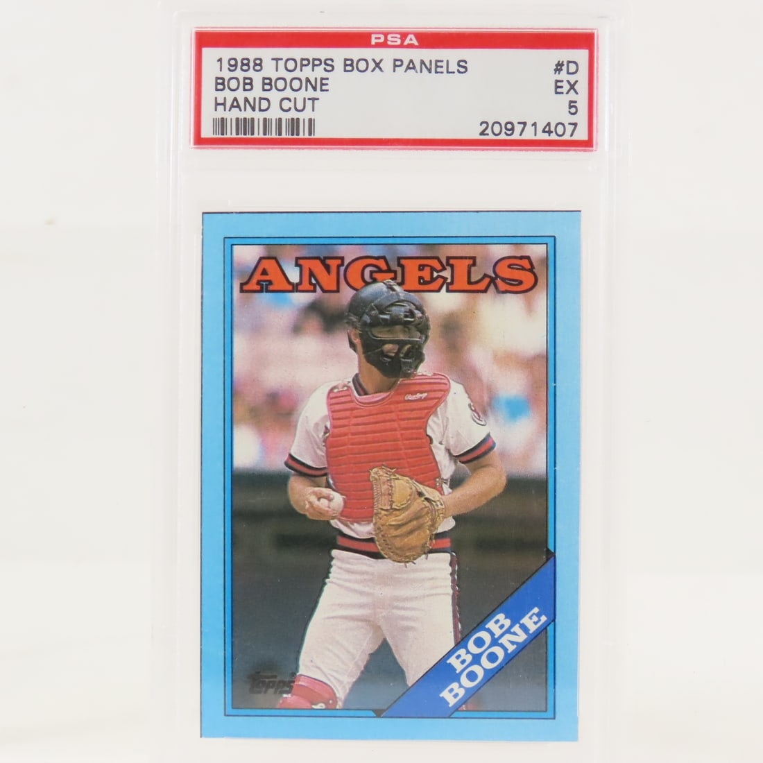 4 PSA Graded Bob Boone Cards 1973-1988 - 7