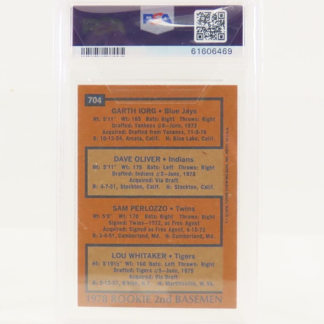 3 PSA Graded 1978 Topps Rookie Group Cards - 5
